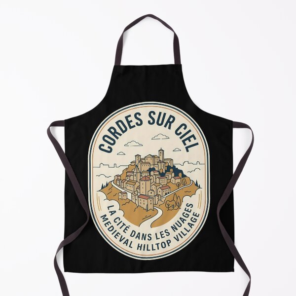 Item preview, Medieval Hilltop Village Cordes Sur Ciel Vintage Travel designed and sold by k3rstman1.