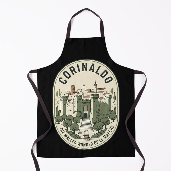 Item preview, Corinaldo Italy Walled Wonder Vintage Travel Emblem designed and sold by k3rstman1.