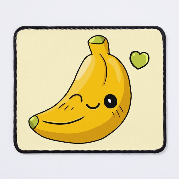 Item preview, Cute Banana Character Illustration designed and sold by Phyllya Design.