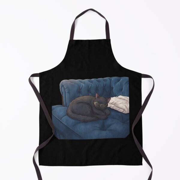 Item preview, Cozy Academic Black Cat – Dark Academia Aesthetic Art designed and sold by Fatomfatom.