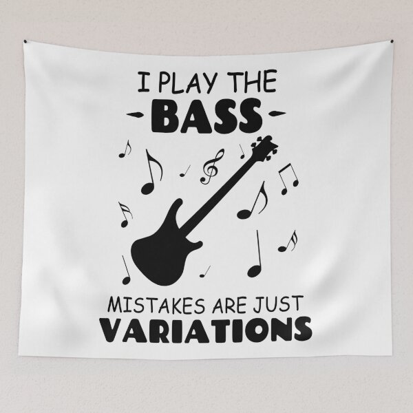 Item preview, I Play The Bass Mistakes Are Just Variations designed and sold by Tillscreativ.