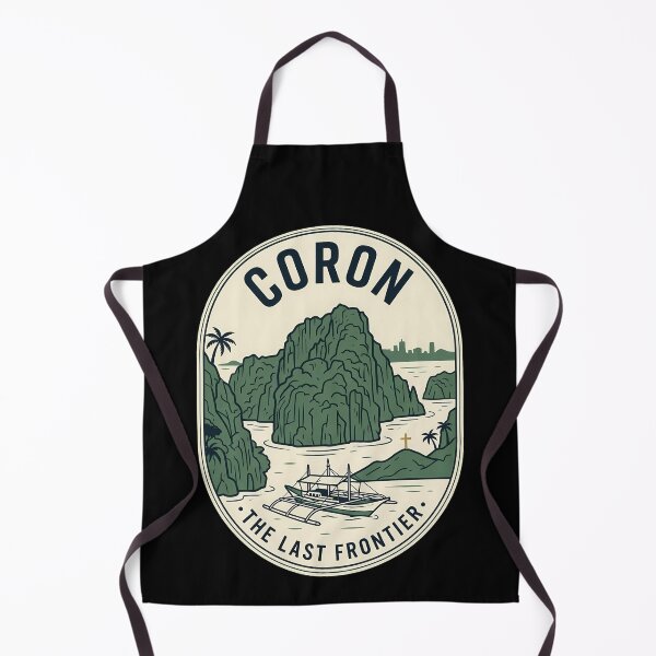 Item preview, Coron Palawan Philippines Vintage Travel Emblem designed and sold by k3rstman1.
