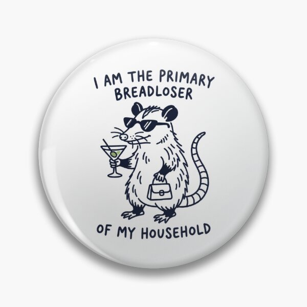 Item preview, I Am The Primary Breadloser of My Household Funny Possum - Sarcastic Opossum Lover Humor designed and sold by ZBIFBOUETLA.