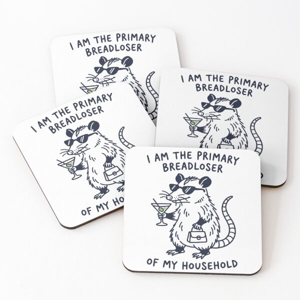 Item preview, I Am The Primary Breadloser of My Household Funny Possum - Sarcastic Opossum Lover Humor designed and sold by ZBIFBOUETLA.