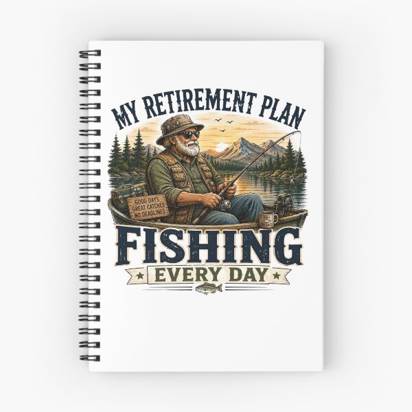 Item preview, My Retirement Plan Fishing Every Day Vintage Fisherman Gift Shirt designed and sold by Masloshop.