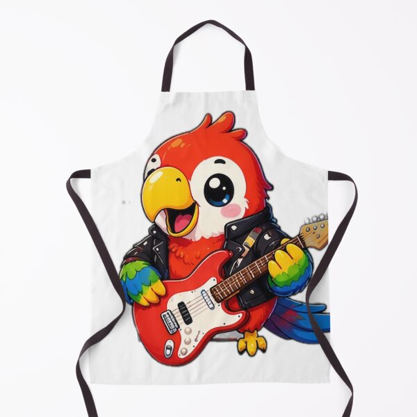 Artikelvorschau, Rock Star Parrot entworfen und verkauft von DailyDoodlesBySumbul.