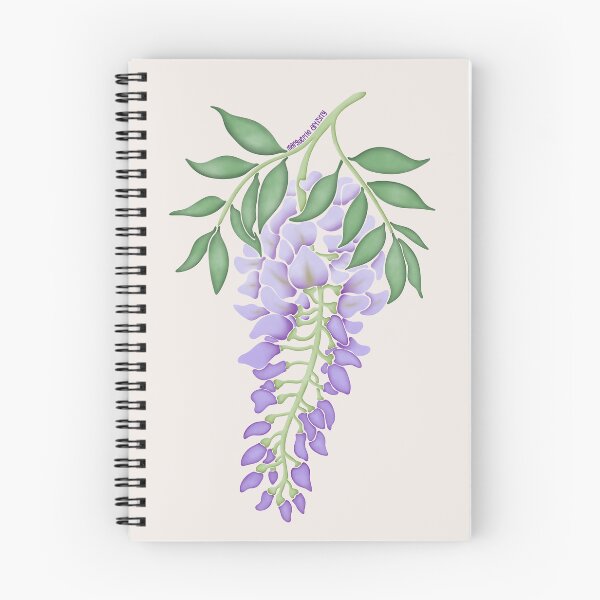 Item preview, Watercolor Wisteria Flower- Texas Native Flower designed and sold by Marguerite Artistry.