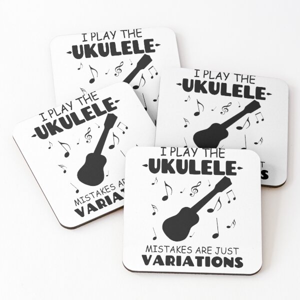 Artikelvorschau, I Play The UKULELE Mistakes Are Just Variations entworfen und verkauft von Tillscreativ.