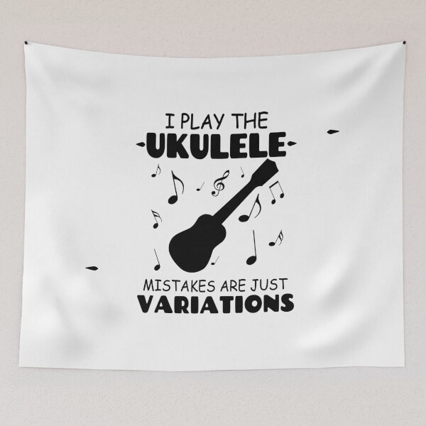 Item preview, I Play The UKULELE Mistakes Are Just Variations designed and sold by Tillscreativ.