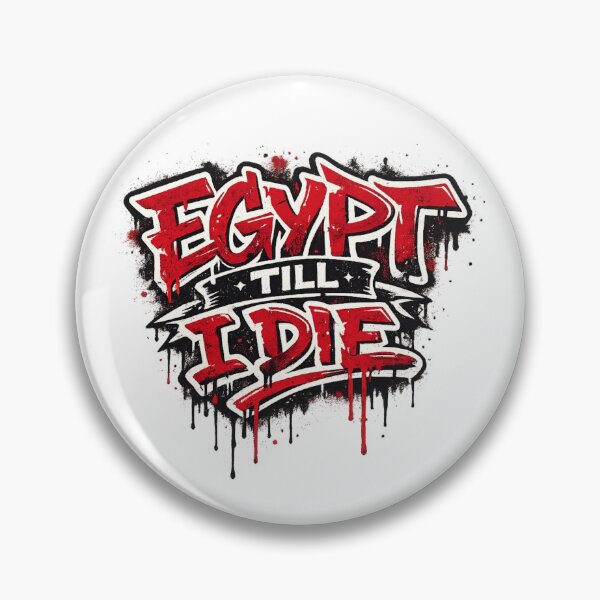 Item preview, Egypt Till I Die Typography Text designed and sold by Inkworksbyshery.