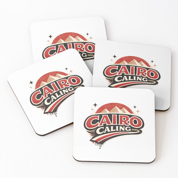 Item preview, Cairo Calling Egypt Typography Design designed and sold by Inkworksbyshery.