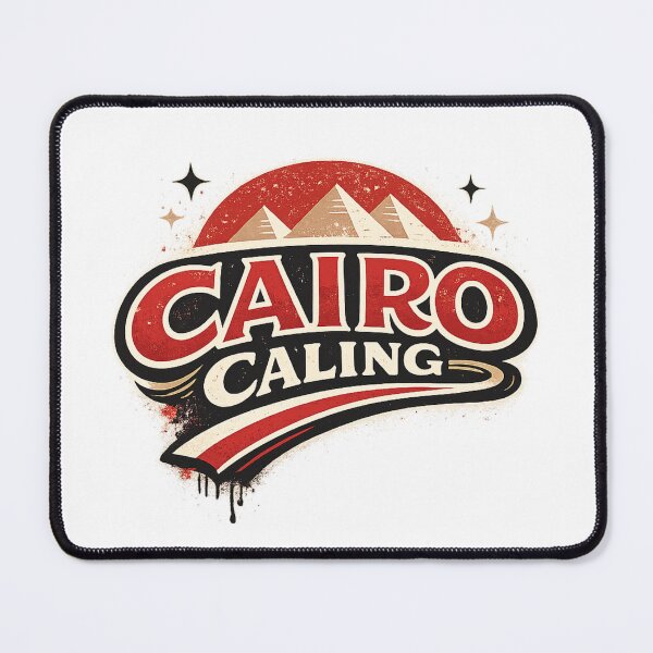 Item preview, Cairo Calling Egypt Typography Design designed and sold by Inkworksbyshery.