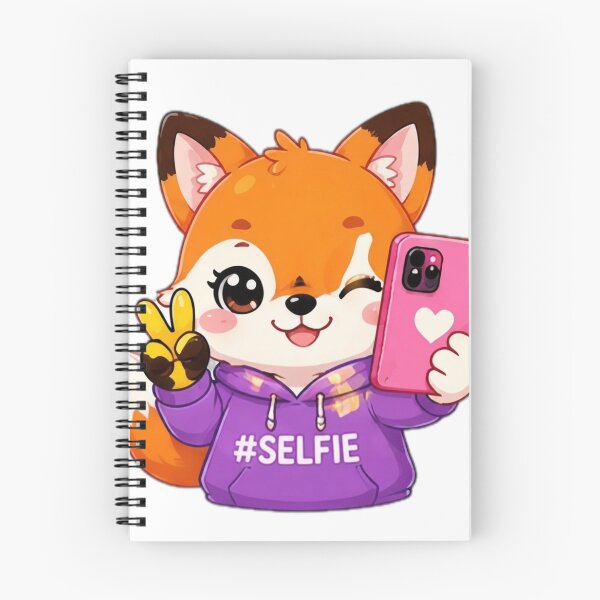 Item preview, Selfie Queen Fox designed and sold by DailyDoodlesBySumbul.