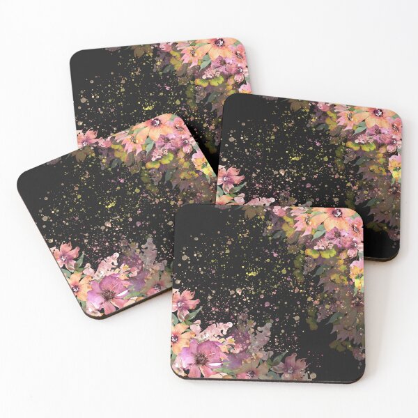 Item preview, Watercolor Floral Splatter designed and sold by The Painted Lamb.