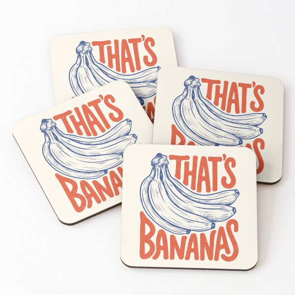 Item preview, That's Bananas Funny Retro Fruit Aesthetic Foodie    designed and sold by Y-Vibes.