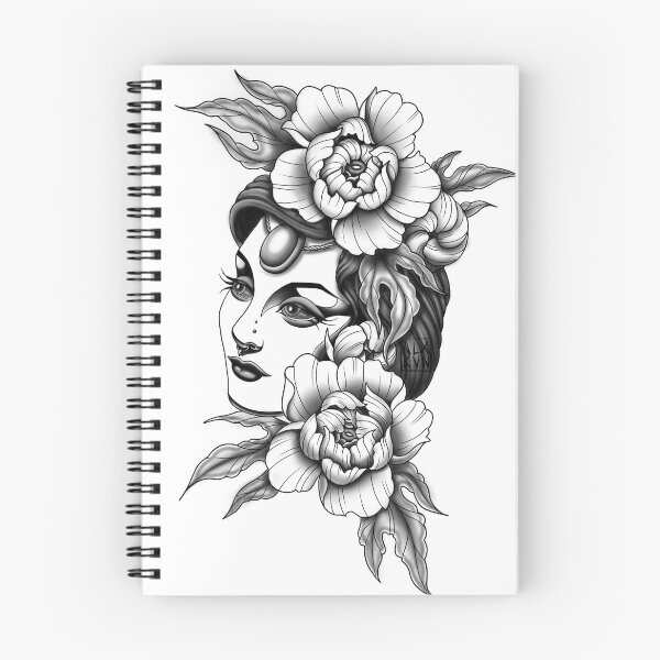 Item preview, Peony babe tattoo designed and sold by Alexandrakevyn.
