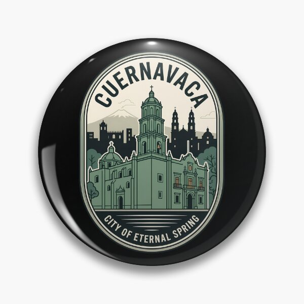 Item preview, Cuernavaca Mexico Vintage Travel Emblem Badge designed and sold by k3rstman1.