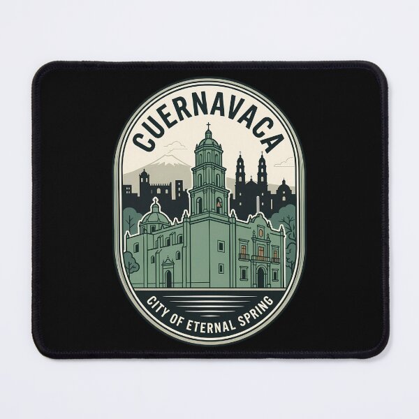 Item preview, Cuernavaca Mexico Vintage Travel Emblem Badge designed and sold by k3rstman1.