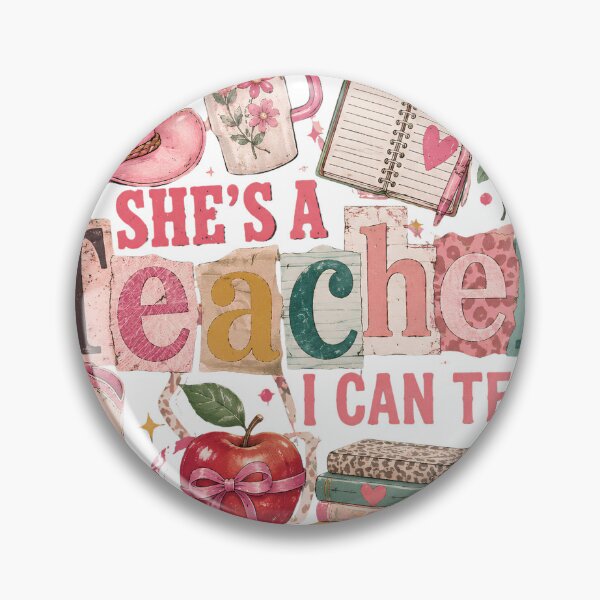 Item preview, Shes A Teacher I Can Tell Coquette Western Cute Classroom Back To School designed and sold by VGAfanatic.