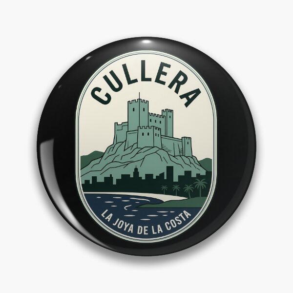 Item preview, Cullera Spain Castle Vintage Travel Emblem designed and sold by k3rstman1.
