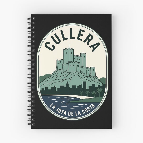 Item preview, Cullera Spain Castle Vintage Travel Emblem designed and sold by k3rstman1.