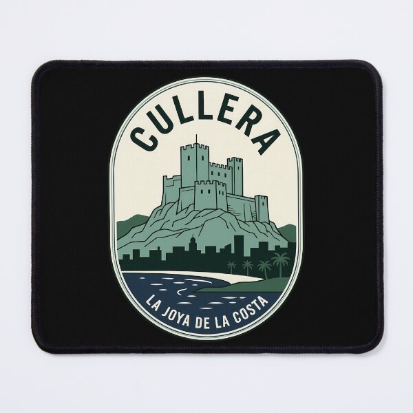 Item preview, Cullera Spain Castle Vintage Travel Emblem designed and sold by k3rstman1.