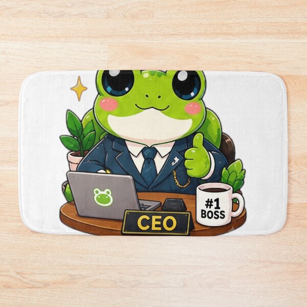 Item preview, CEO Frog Success Boss designed and sold by DailyDoodlesBySumbul.