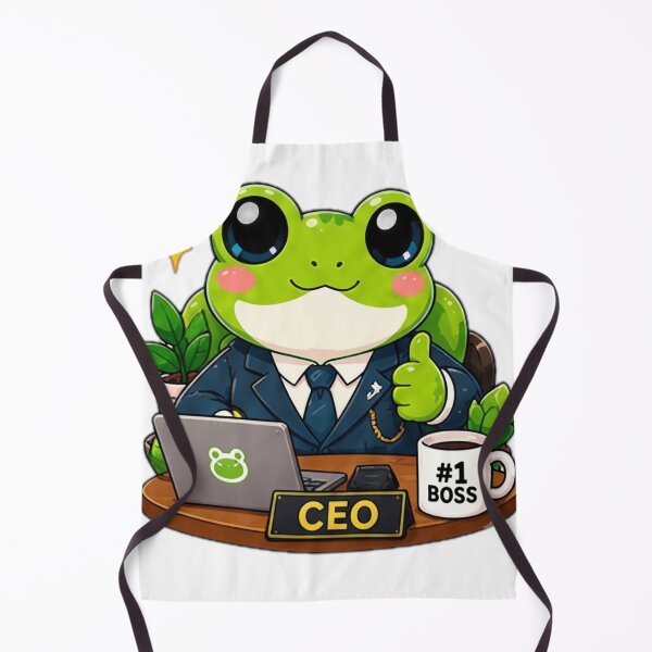 Item preview, CEO Frog Success Boss designed and sold by DailyDoodlesBySumbul.