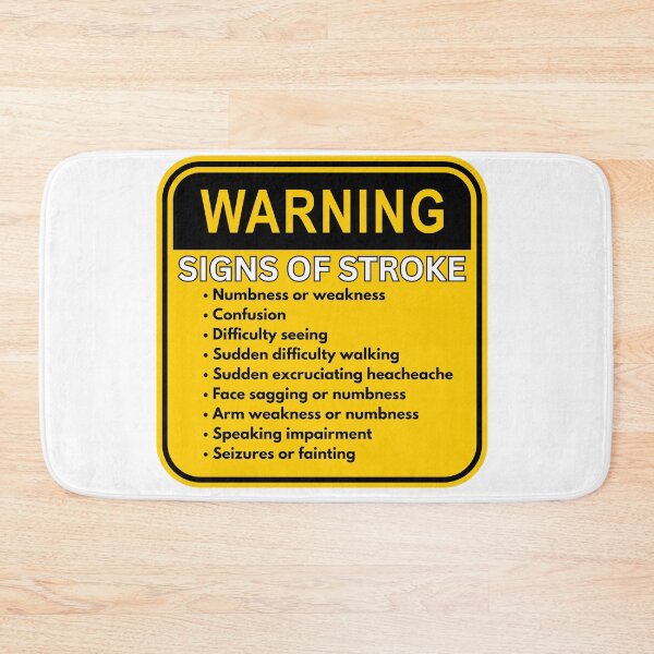 Item preview, Warning Signs of Stroke - Sign designed and sold by MayaCordalia.