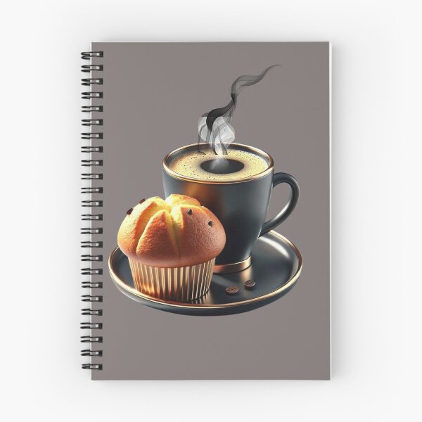 Item preview, Morning Coffee Cup and Muffin Breakfast Illustration designed and sold by A touch of creativity.