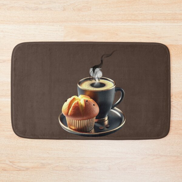 Item preview, Morning Coffee Cup and Muffin Breakfast Illustration designed and sold by A touch of creativity.
