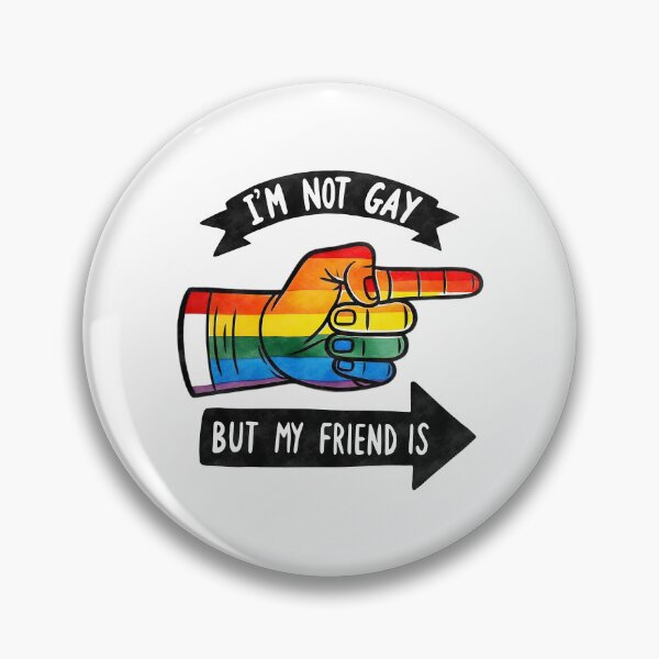 Item preview, I'm no Gay but My Friend is designed and sold by dombursaidpos.