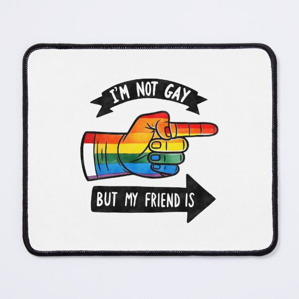 Item preview, I'm no Gay but My Friend is designed and sold by dombursaidpos.