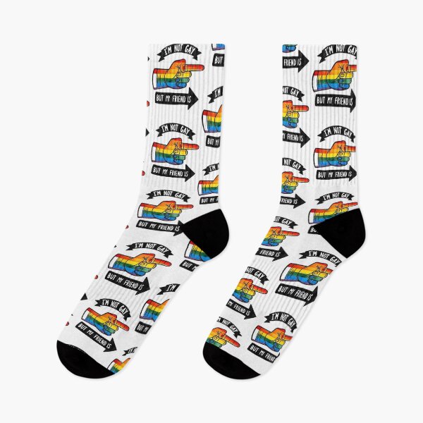 Item preview, I'm no Gay but My Friend is designed and sold by dombursaidpos.