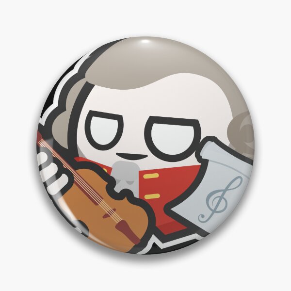 Item preview, Amadeus Mozart Violin Cartoon Character designed and sold by Torket-y.