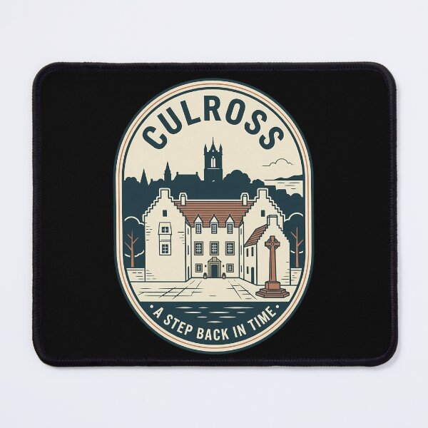 Item preview, Culross Scotland Historical Village Vintage Travel Emblem designed and sold by k3rstman1.