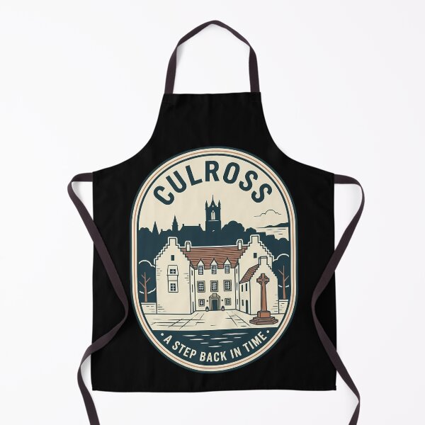 Item preview, Culross Scotland Historical Village Vintage Travel Emblem designed and sold by k3rstman1.