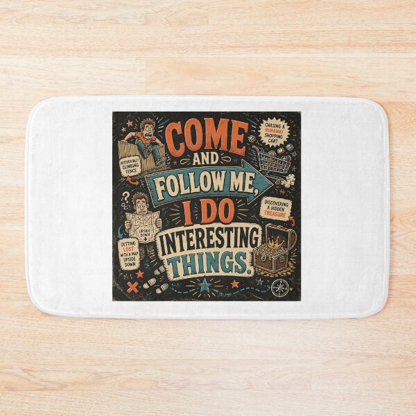 Item preview, Come and follow me , i do interesting things. designed and sold by Designfs.