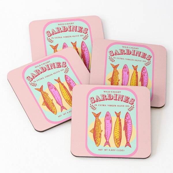 Item preview, Sardine Can Retro Art Design  designed and sold by caseluv.