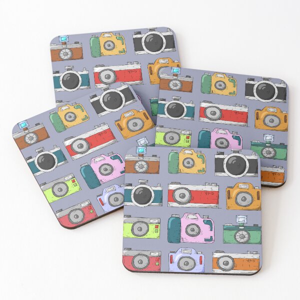 Item preview, Pop Art Vintage Cameras designed and sold by The Painted Lamb.