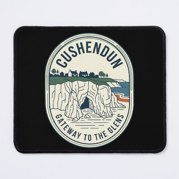 Item preview, Cushendun Northern Ireland Vintage Travel Emblem designed and sold by k3rstman1.