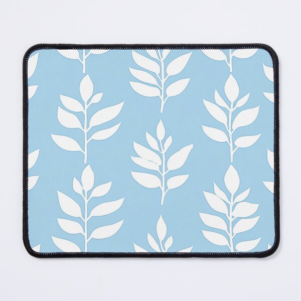 Item preview, Serene Sky Leaf: Minimalist Botanical Pattern designed and sold by LiveLearnCreate.
