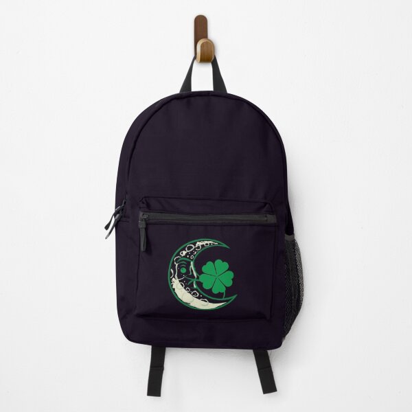 Item preview, Moon & four-leaf clover designed and sold by Lucky 777.