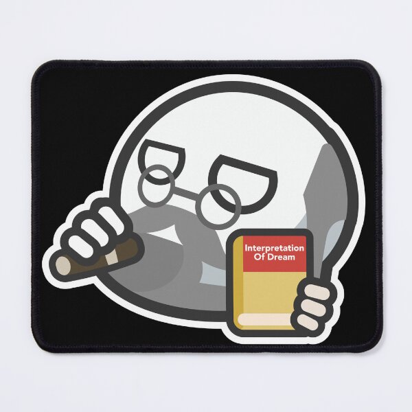 Item preview, Sigmund Freud Psychology Cartoon Character designed and sold by Torket-y.