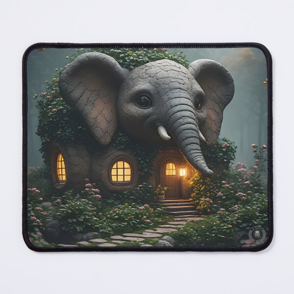 Item preview, Fairytale Elephant Forest House designed and sold by Vhelir-Art.