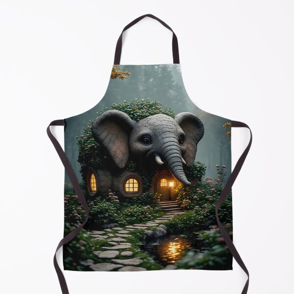 Item preview, Fairytale Elephant Forest House designed and sold by Vhelir-Art.