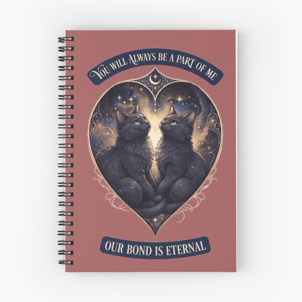 Item preview, You Will Always Be A Part Of Me – Eternal Bond Black Cat Memorial Art designed and sold by Fatomfatom.