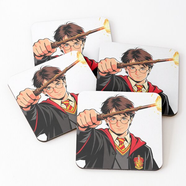 Item preview, Young Wizard Casting a Spell | Fantasy Magic Academy | Enchanted Mage Illustration designed and sold by Ryan Seaba.