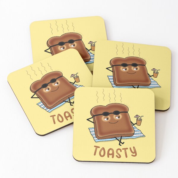 Artikelvorschau, Toasty entworfen und verkauft von Mustachio-Draws.