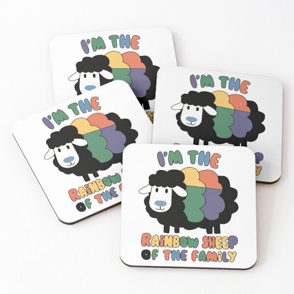 Item preview, Rainbow Sheep Of The Family designed and sold by dombursaidpos.